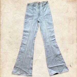 Light Blue Flared Women's Jeans